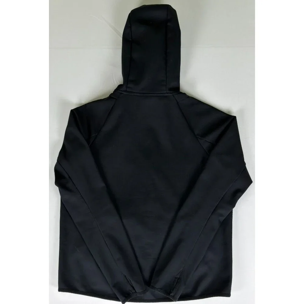 Nike Storm-FIT Hooded Full Zip Jacket Black Size L Fleece Lined 642836-010